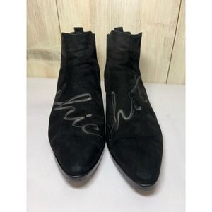 Modern Vice “chic shit” suede boots